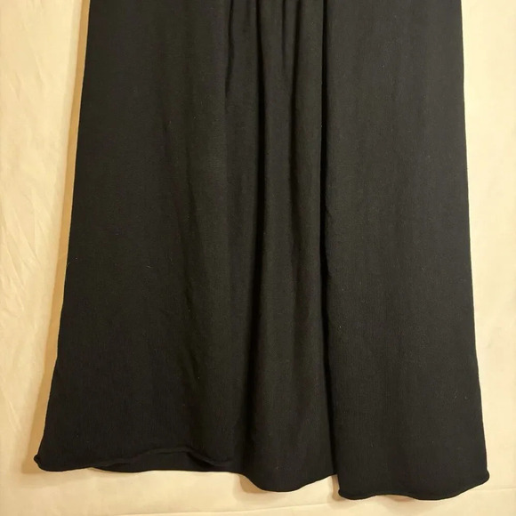 Eileen Fisher Women's Open Front Cap Sleeve Cardigan Sweater Black Size Small - Picture 5 of 11